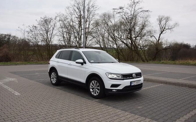 Volkswagen Tiguan cena 97500 przebieg: 47150, rok produkcji 2018 z Poznań małe 79